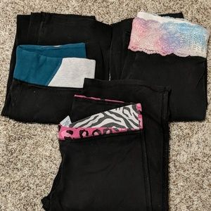 VS PINK lot of 3 yoga pants